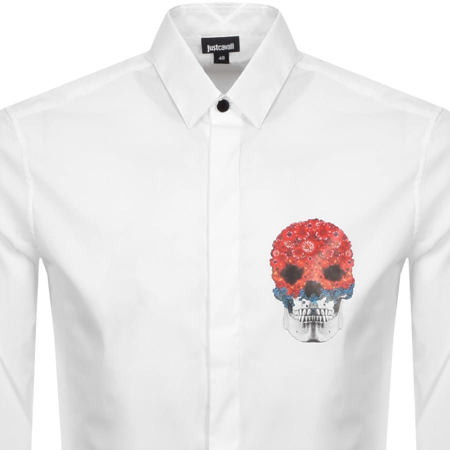 Alternative Image for ProductJust Cavalli Long Sleeved Shirt White2